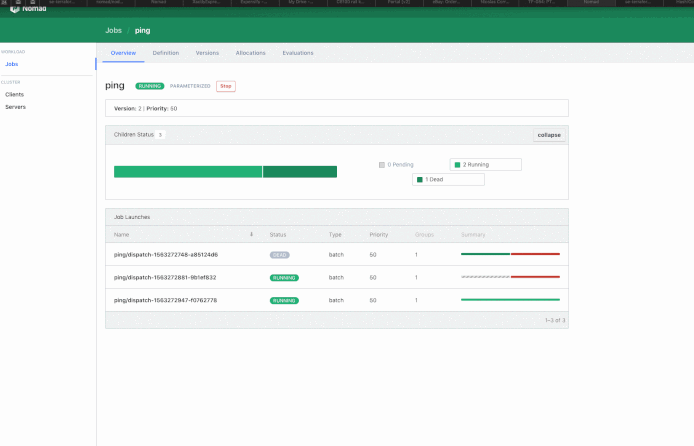 Scalable pings